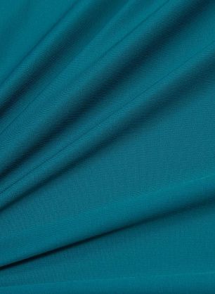 Трикотаж вискоза дабл (о) морская волна - в интернет-магазине тканей Тессутидея арт. 14-1691