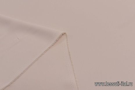 Плательная кади стрейч (о) бежевая - итальянские ткани Тессутидея арт. 03-5515
