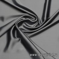Шелк атлас (о) серый - итальянские ткани Тессутидея арт. 10-3574