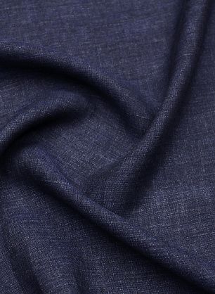 Лен (о) темно-синий - в интернет-магазине тканей Тессутидея арт. 16-0966