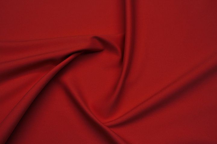 Хлопок стрейч (о) коралловый - итальянские ткани Тессутидея арт. 01-7600