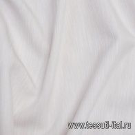 Лен костюмный (о) белый - итальянские ткани Тессутидея арт. 16-0727