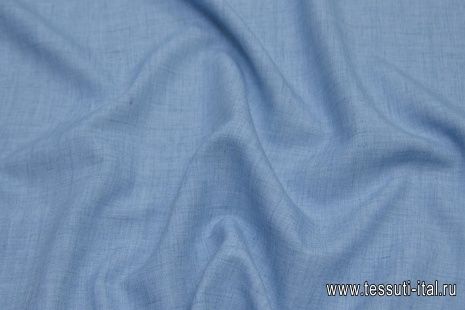 Плательная деним (о) светло-синяя - итальянские ткани Тессутидея арт. 03-6529