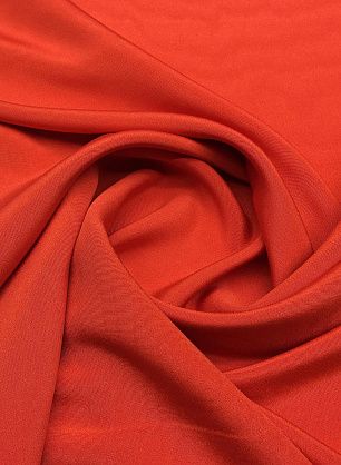 Плательная кади (о) алая - в интернет-магазине тканей Тессутидея арт. 02-7203