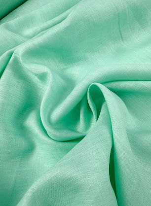 Лен (о) светло-бирюзовый - в интернет-магазине тканей Тессутидея арт. 16-1135