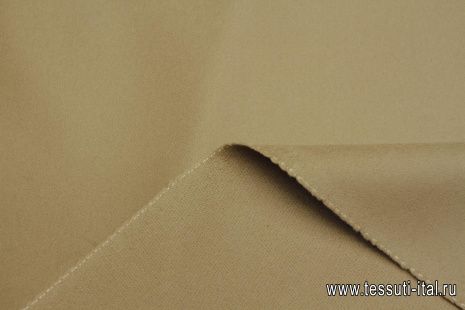 Пальтовая шерсть (о) темно-бежевая - итальянские ткани Тессутидея арт. 09-2154