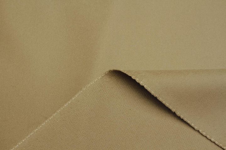 Пальтовая шерсть (о) темно-бежевая - итальянские ткани Тессутидея арт. 09-2154