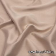 Шелк кади (о) бежевый - итальянские ткани Тессутидея арт. 10-2751