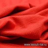 Жаккард (о) красный - итальянские ткани Тессутидея арт. 01-4730