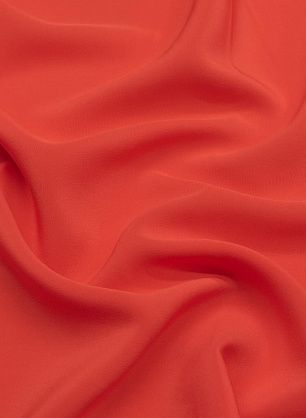 Крепдешин (о) алый - в интернет-магазине тканей Тессутидея арт. 10-2990