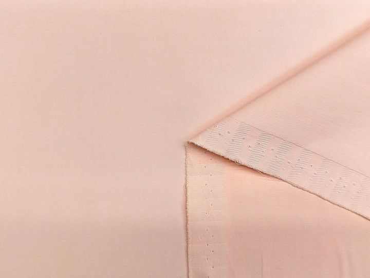 Хлопок стрейч (о) персиковый - итальянские ткани Тессутидея арт. 01-7098