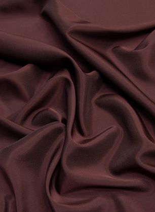 Подкладочная стрейч (о) темно-коричнево-бордовая - в интернет-магазине тканей Тессутидея арт. 07-1316