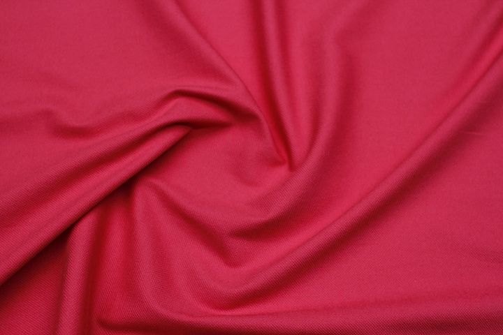 Хлопок пике стрейч (о) розовый  - итальянские ткани Тессутидея арт. 01-7629