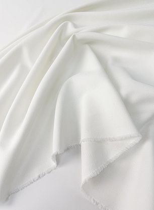 Хлопок костюмный фактурный (о) айвори - в интернет-магазине тканей Тессутидея арт. 01-7963