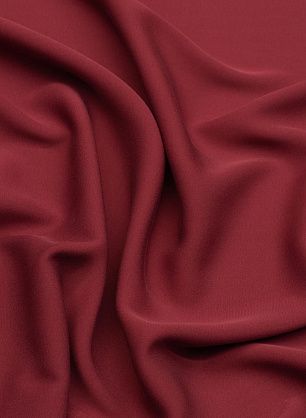 Крепдешин стрейч (о) коричнево-красный - в интернет-магазине тканей Тессутидея арт. 10-2856