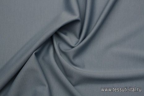 Джерси (о) серо-голубое - итальянские ткани Тессутидея арт. 13-1594