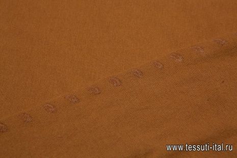 Джерси (о) коричневое   - итальянские ткани Тессутидея арт. 15-0820