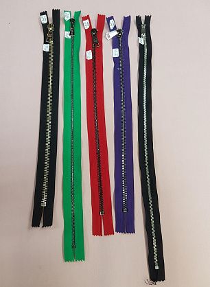 Молния металл от 30см до 50см - в интернет-магазине тканей Тессутидея арт. F-2111