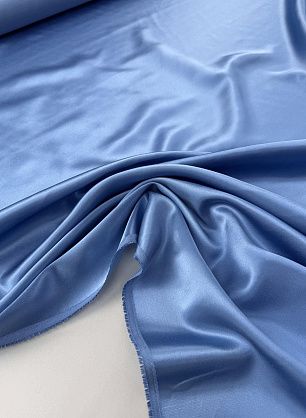 Шелк+хлопок (о) голубой - в интернет-магазине тканей Тессутидея арт. 10-4710