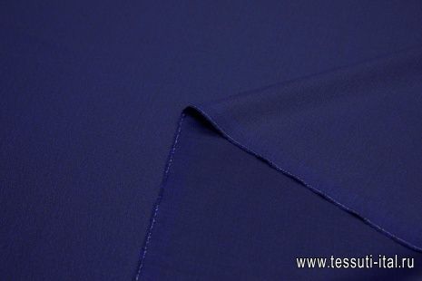 Костюмная стрейч (о) сине-черная меланж - итальянские ткани Тессутидея арт. 05-3771