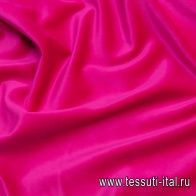 Бархат стрейч (о) ярко-розовый в стиле Escada - итальянские ткани Тессутидея арт. 01-6695