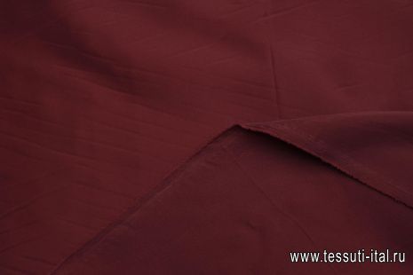 Подкладочная стрейч (о) бордовая - итальянские ткани Тессутидея арт. 07-1545
