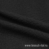 Мех на трикотажной основе (о) черный - итальянские ткани Тессутидея арт. 06-0146
