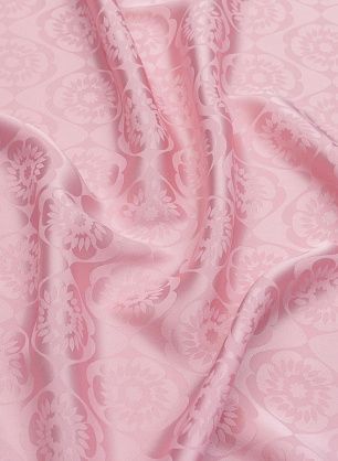 Плательная жаккардовая (о) розовая - в интернет-магазине тканей Тессутидея арт. 03-6767
