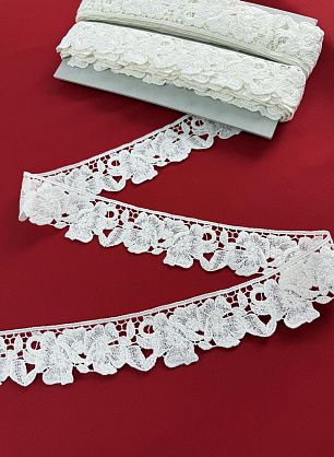 Кружево макраме ш-5см молочное - в интернет-магазине тканей Тессутидея арт. 01-8070