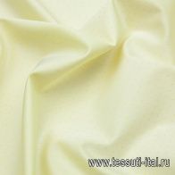 Сорочечная дабл (н) желто-белая в горох - итальянские ткани Тессутидея арт. 01-4456