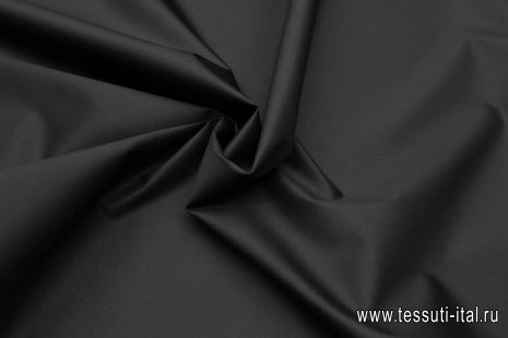 Плащевая дабл с водоотталкивающим покрытием (о) темно-синяя/серая - итальянские ткани Тессутидея арт. 11-0475