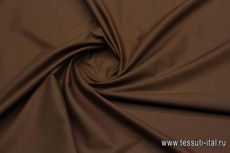 Батист (о) темно-коричневый - итальянские ткани Тессутидея арт. 01-7446