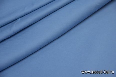 Хлопок костюмный (о) голубой - итальянские ткани Тессутидея арт. 01-5834