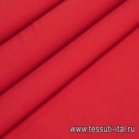 Плательная стрейч (о) алая - итальянские ткани Тессутидея арт. 03-6402