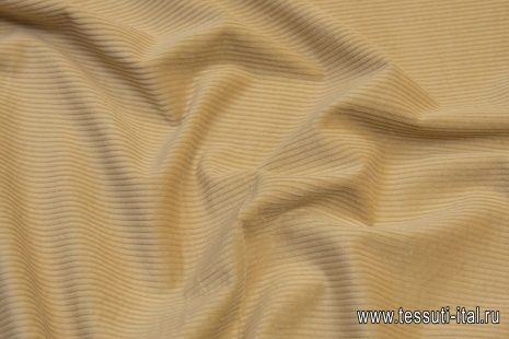 Вельвет (о) бежевый Brunello Cucinelli - итальянские ткани Тессутидея арт. 01-6727
