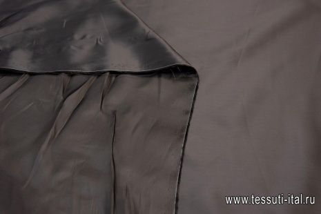 Подкладочная (о) темно-коричневая - итальянские ткани Тессутидея арт. 08-0971