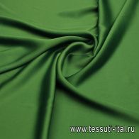 Плательная кади (о) зеленая - итальянские ткани Тессутидея арт. 03-6900
