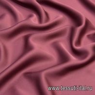 Шелк матовый (о) бордовый - итальянские ткани Тессутидея арт. 10-1699