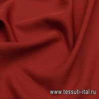 Костюмная (360 г/м) (о) терракотовая диагональ - итальянские ткани Тессутидея арт. 05-4351
