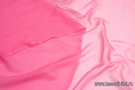 Шифон (о) розовый - итальянские ткани Тессутидея арт. 10-1169