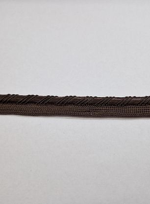 Кант декоративный черный, темно-коричневый - в интернет-магазине тканей Тессутидея арт. F-6004