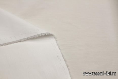 Сорочечная стрейч (о) белая - итальянские ткани Тессутидея арт. 01-7524