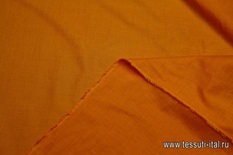 Батист (о) оранжевый - итальянские ткани Тессутидея арт. 01-7425