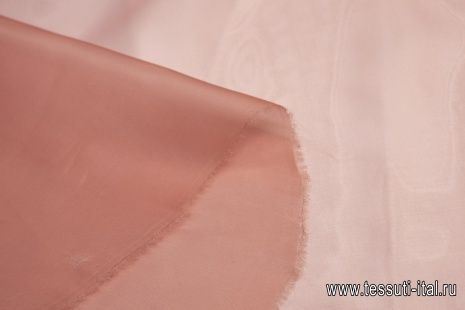Органза (о) персиковая - итальянские ткани Тессутидея арт. 10-1112