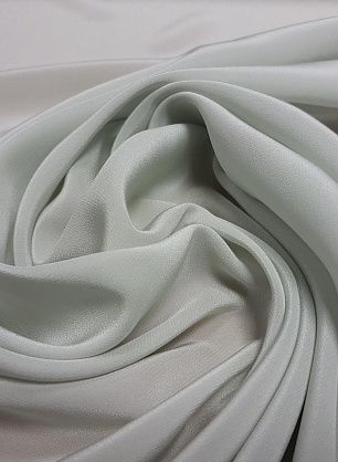 Крепдешин (о) светло-мятный - в интернет-магазине тканей Тессутидея арт. 02-6373