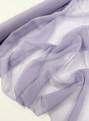 Шифон (о) светло-фиолетовый - в интернет-магазине тканей Тессутидея арт. 10-4984
