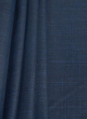 Костюмная (н) коричнево-синяя меланж Loro Piana - в интернет-магазине тканей Тессутидея арт. 05-3943