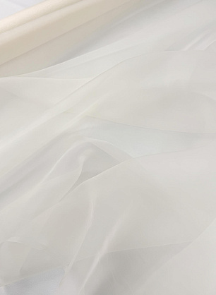 Органза (о) молочная - в интернет-магазине тканей Тессутидея арт. 10-5116