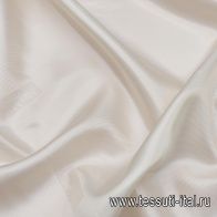 Подкладочная диагональ (о) молочная - итальянские ткани Тессутидея арт. 08-1309
