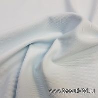 Плательная фактурная стрейч (о) голубая - итальянские ткани Тессутидея арт. 03-5923